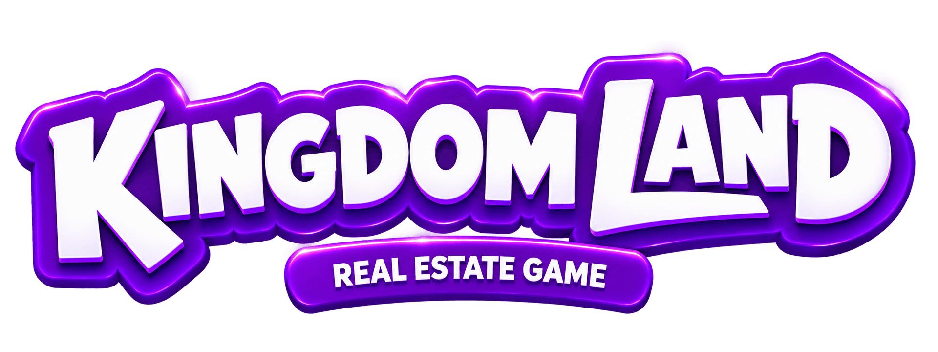 Kingdom Land real estate game logo